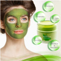 Máscara facial personalizada de lama de chá verde Matcha para remove cravos e reduz rugas